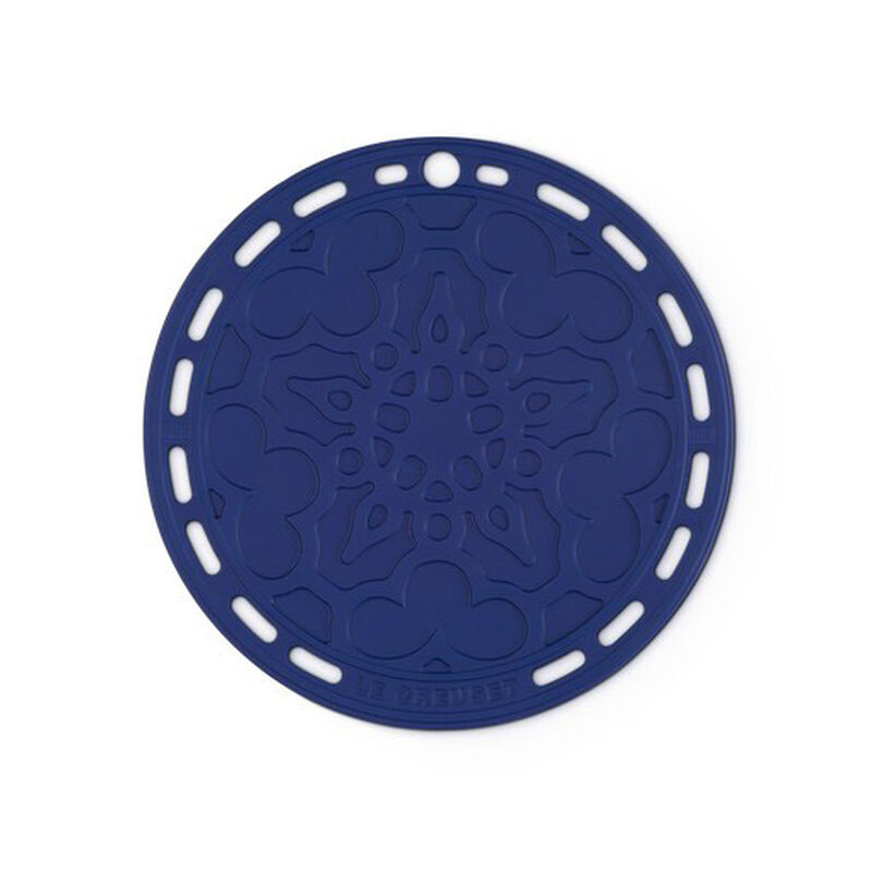 Le Creuset Heritage French Silicone Trivet 20cm - Azure Blue image number 0